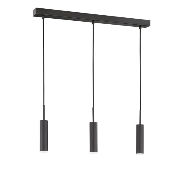 SCHÖNER WOHNENKollektion Stina 3 Light Kitchen Island Cylinder